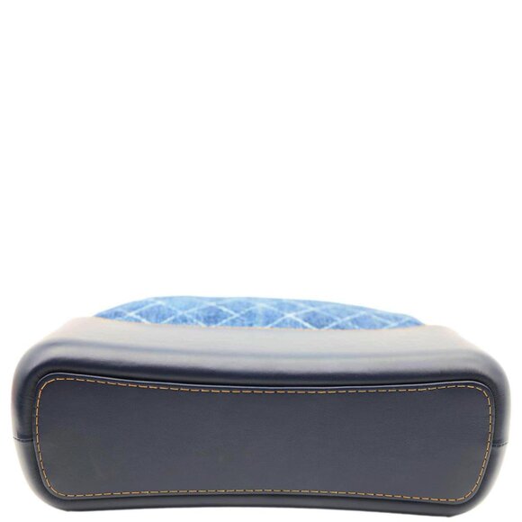 Chanel  Gabrielle Medium Denim Hobo Bag Blue - Picture 8 of 11